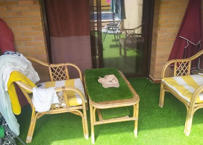 Apartamento Con Terraza Y Acceso Directo A La Piscina Y A 50 M De La Playa