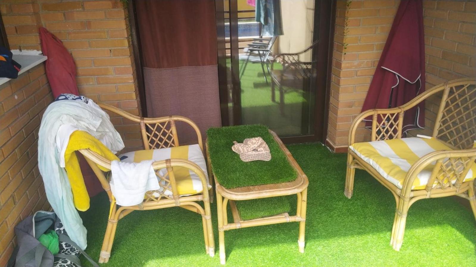 Con Terraza Y Acceso Directo A La Piscina Y A 50 M De La Playa